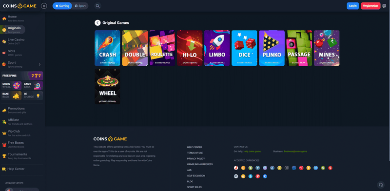 Coins.Game Coupon Code: 'HELLAGOOD' - Stand up to 100% Incentive to Your Down payment